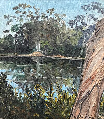 Etang de l'île Sainte-Marguerite